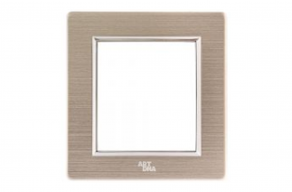 Mặt viền nhôm vàng đơn - A78-P24A (A78-N1)