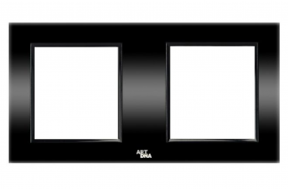 Mặt viền đôi liền kính đen - A78-P19M (A78-M2)