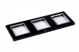 Mặt viền ba liền kính đen - A78-P20F 