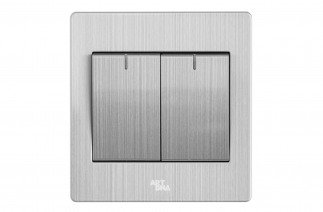 Công tắc đôi, 1 chiều - A69-BK02A