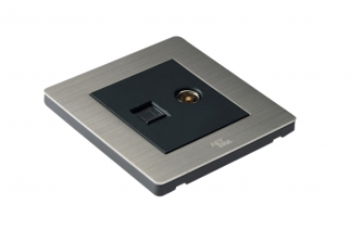 Ổ cắm mạng + Tivi - A69-E0203