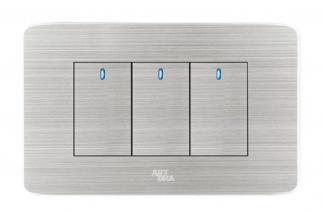 Công tắc LED ba, 2 chiều - A89-K3B