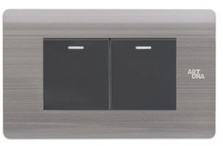 Công tắc đôi, 2 chiều - C8-K02B