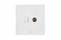 Ổ cắm mạng + Tivi - A38-E0203