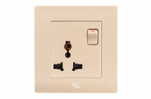 Ổ cắm + Công tắc - A38V-JAC16