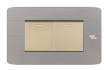 Công tắc đôi, 1 chiều - A89-K02A