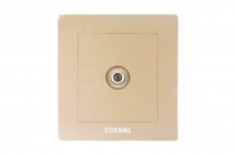 Bộ ổ cắm truyền hình cáp đơn – EE-S01-G